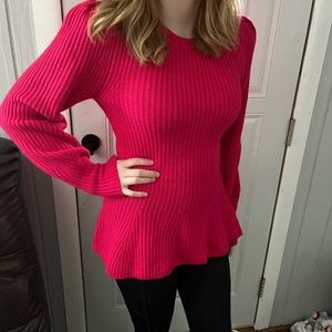 Ophelia Roe- size small Sweater. Super cute and cozy and the cutest pink color